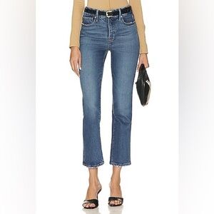 Good American Good Legs Straight Jeans Ankle Length size 6 / 28